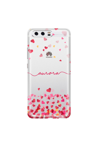 HUAWEI - P10 - Soft Clear Case - Scattered Hearts