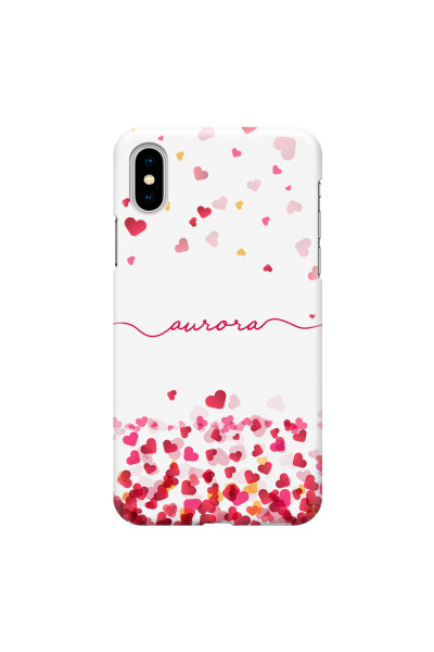 APPLE - iPhone X - 3D Snap Case - Scattered Hearts