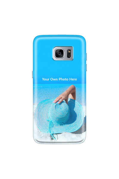 SAMSUNG - Galaxy S7 Edge - Soft Clear Case - Single Photo Case