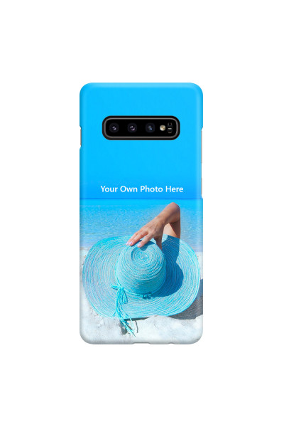 SAMSUNG - Galaxy S10 - 3D Snap Case - Single Photo Case