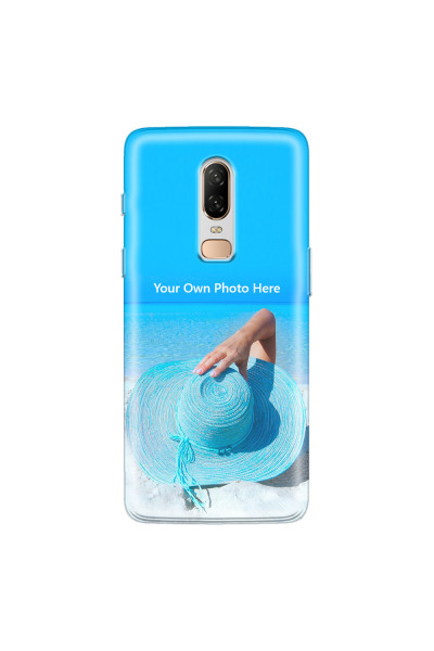 ONEPLUS - OnePlus 6 - Soft Clear Case - Single Photo Case