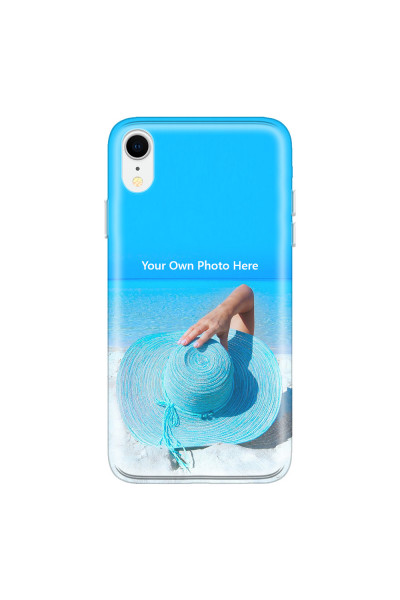 APPLE - iPhone XR - Soft Clear Case - Single Photo Case