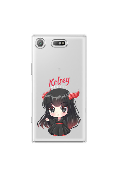 SONY - Sony XZ1 Compact - Soft Clear Case - Chibi Kelsey