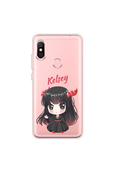 XIAOMI - Redmi Note 6 Pro - Soft Clear Case - Chibi Kelsey