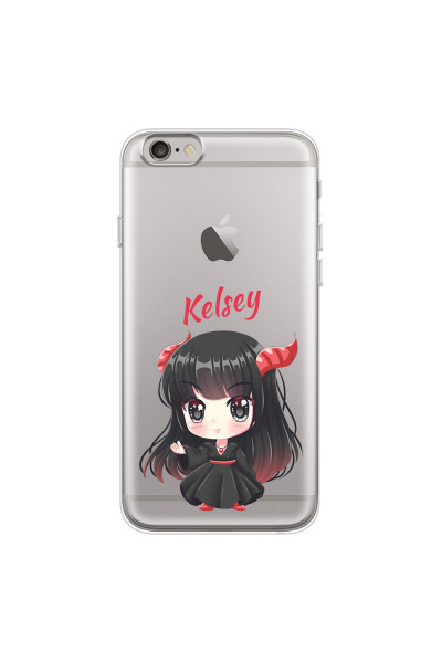 APPLE - iPhone 6S - Soft Clear Case - Chibi Kelsey