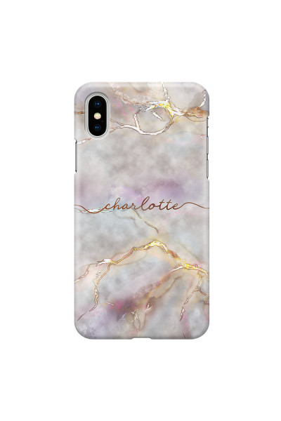 APPLE - iPhone XS Max - 3D Snap Case - Marble Rootage