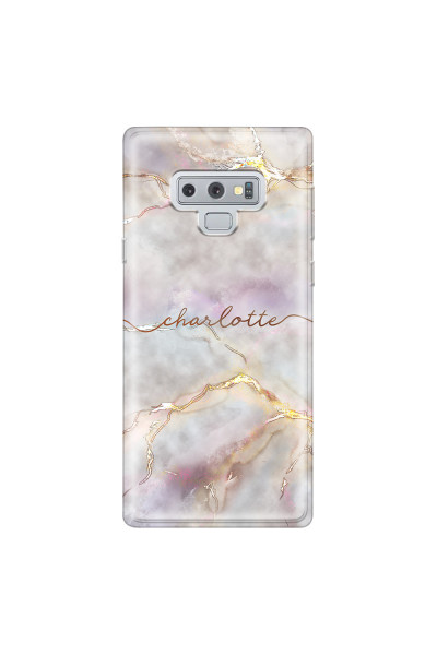 SAMSUNG - Galaxy Note 9 - Soft Clear Case - Marble Rootage