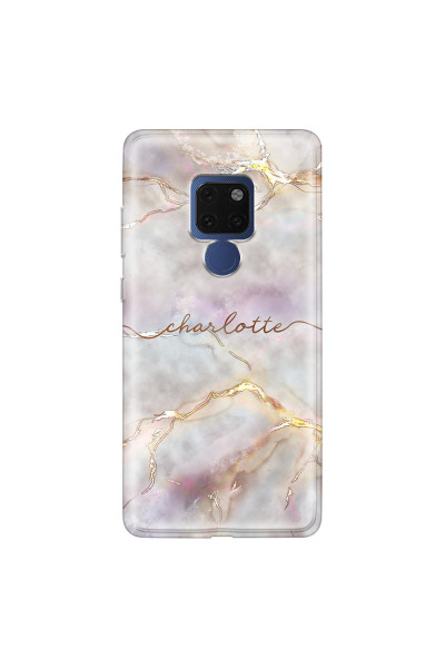 HUAWEI - Mate 20 - Soft Clear Case - Marble Rootage