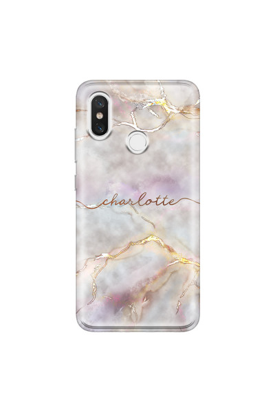 XIAOMI - Mi 8 - Soft Clear Case - Marble Rootage
