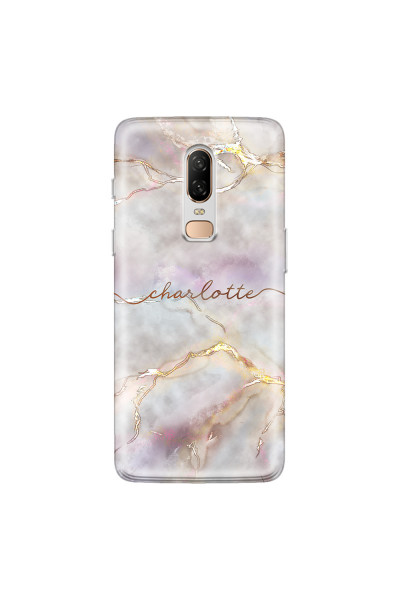 ONEPLUS - OnePlus 6 - Soft Clear Case - Marble Rootage