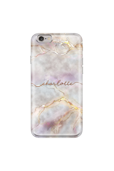 APPLE - iPhone 6S - Soft Clear Case - Marble Rootage