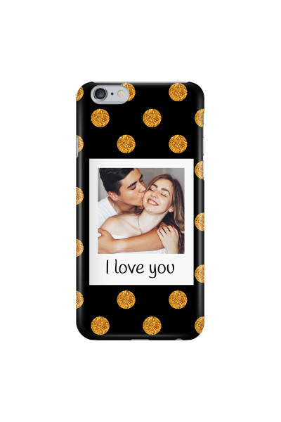 APPLE - iPhone 6S Plus - 3D Snap Case - Single Love Dots Photo