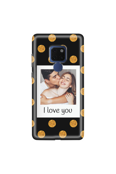HUAWEI - Mate 20 - Soft Clear Case - Single Love Dots Photo