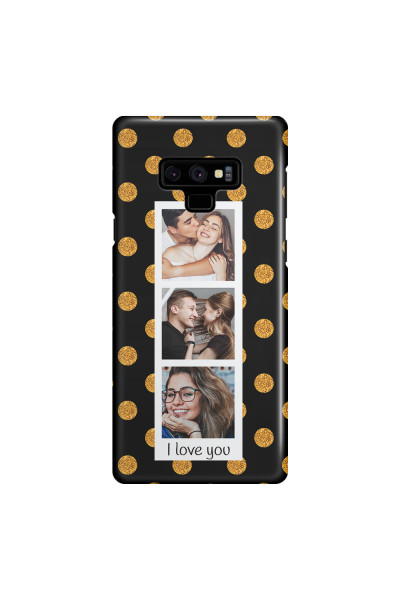 SAMSUNG - Galaxy Note 9 - 3D Snap Case - Triple Love Dots Photo