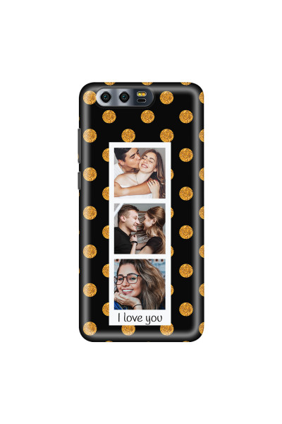 HONOR - Honor 9 - Soft Clear Case - Triple Love Dots Photo