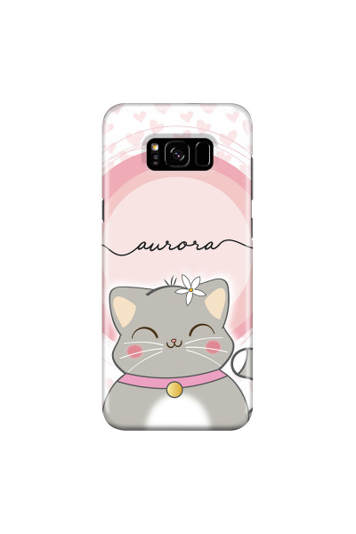 SAMSUNG - Galaxy S8 Plus - 3D Snap Case - Kitten Handwritten