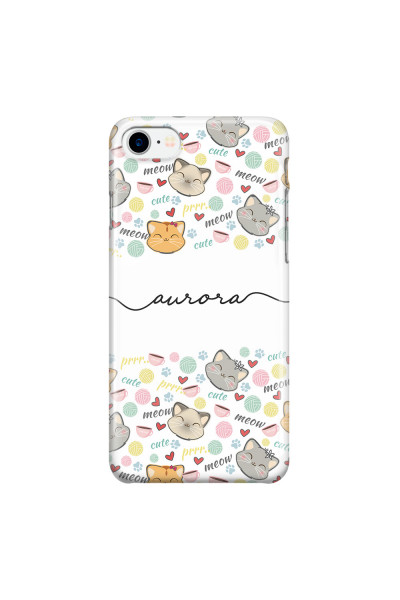 APPLE - iPhone 7 - 3D Snap Case - Cute Kitten Pattern