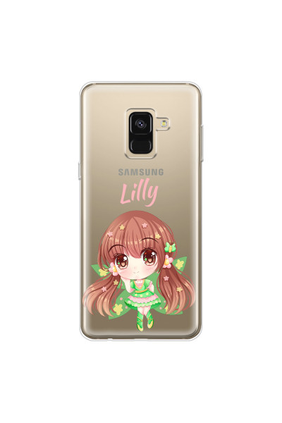 SAMSUNG - Galaxy A8 - Soft Clear Case - Chibi Lilly