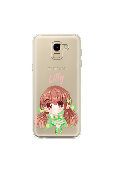 SAMSUNG - Galaxy J6 - Soft Clear Case - Chibi Lilly