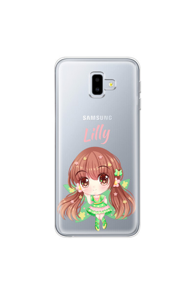 SAMSUNG - Galaxy J6 Plus - Soft Clear Case - Chibi Lilly