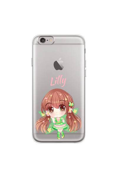 APPLE - iPhone 6S Plus - Soft Clear Case - Chibi Lilly