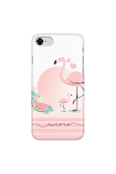 APPLE - iPhone 8 - 3D Snap Case - Flamingo Vibes Handwritten