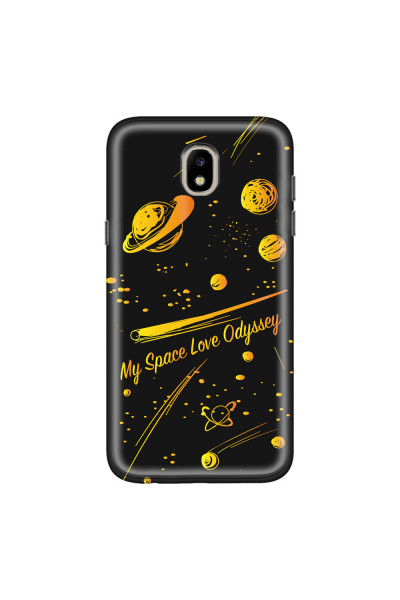 SAMSUNG - Galaxy J3 2017 - Soft Clear Case - Dark Space Odyssey