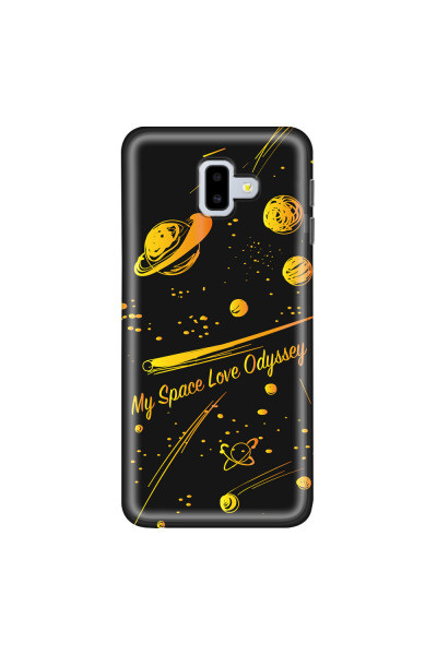 SAMSUNG - Galaxy J6 Plus - Soft Clear Case - Dark Space Odyssey