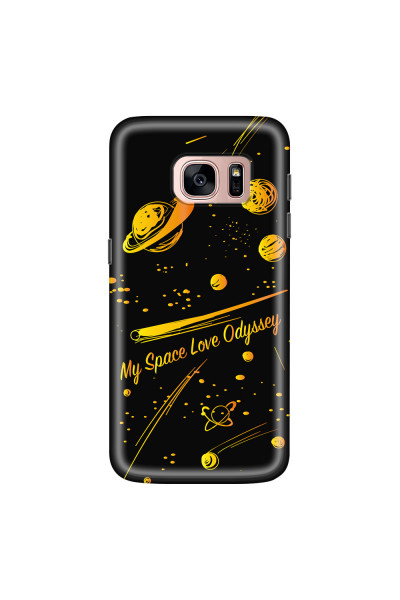 SAMSUNG - Galaxy S7 - Soft Clear Case - Dark Space Odyssey