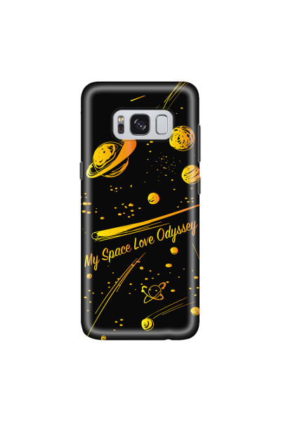 SAMSUNG - Galaxy S8 Plus - Soft Clear Case - Dark Space Odyssey