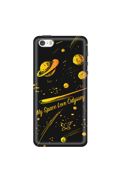 APPLE - iPhone 5S - Soft Clear Case - Dark Space Odyssey