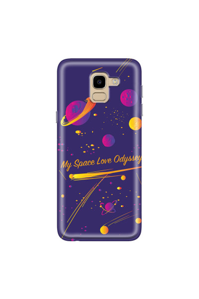 SAMSUNG - Galaxy J6 - Soft Clear Case - Love Space Odyssey