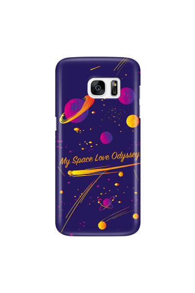 SAMSUNG - Galaxy S7 Edge - 3D Snap Case - Love Space Odyssey