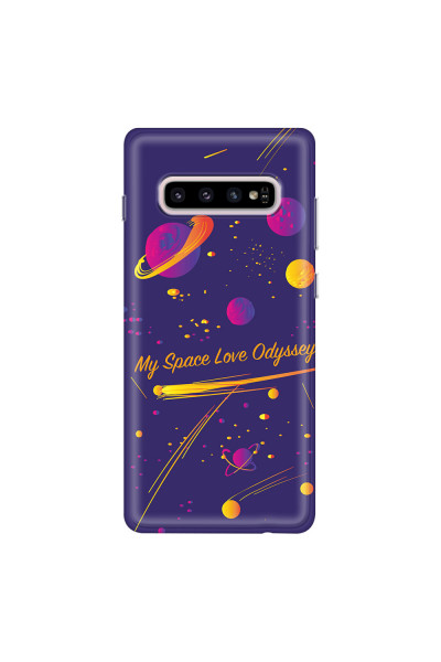 SAMSUNG - Galaxy S10 - Soft Clear Case - Love Space Odyssey