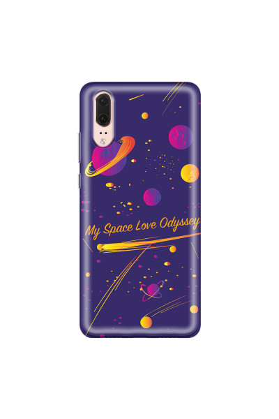 HUAWEI - P20 - Soft Clear Case - Love Space Odyssey