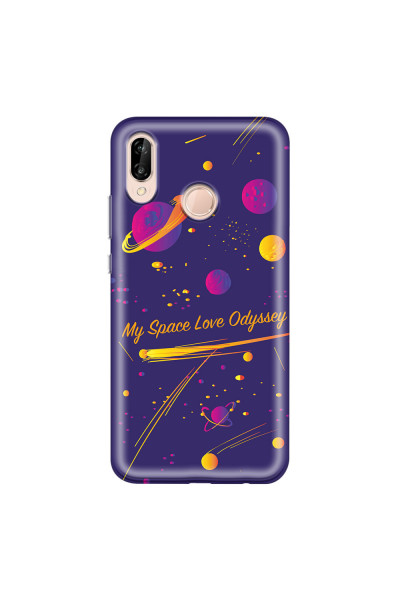 HUAWEI - P20 Lite - Soft Clear Case - Love Space Odyssey