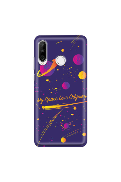 HUAWEI - P30 Lite - Soft Clear Case - Love Space Odyssey