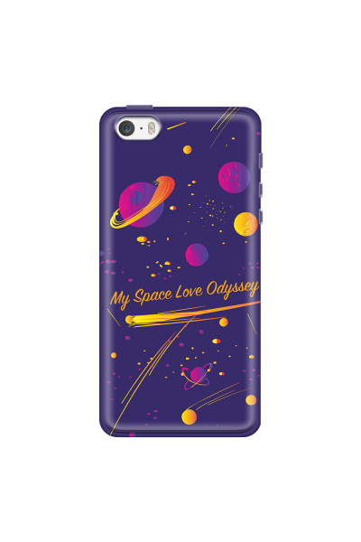 APPLE - iPhone 5S - Soft Clear Case - Love Space Odyssey
