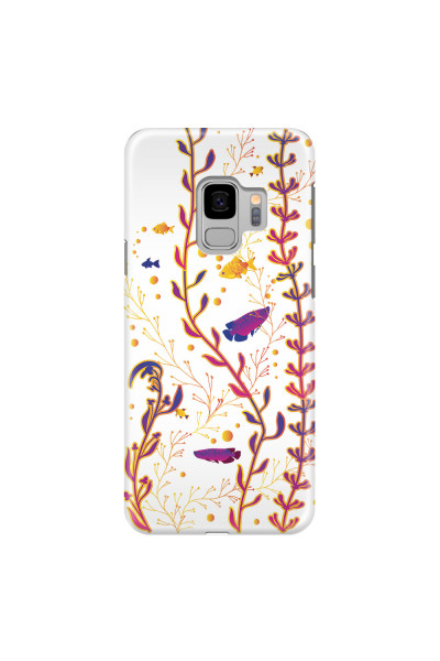 SAMSUNG - Galaxy S9 - 3D Snap Case - Clear Underwater World