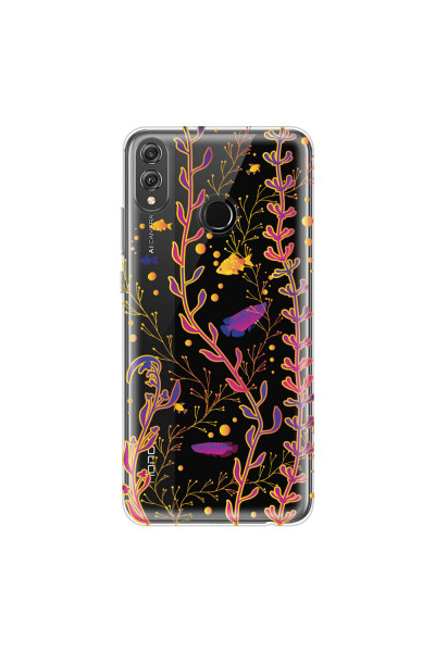 HONOR - Honor 8X - Soft Clear Case - Clear Underwater World