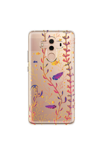 HUAWEI - Mate 10 Pro - Soft Clear Case - Clear Underwater World