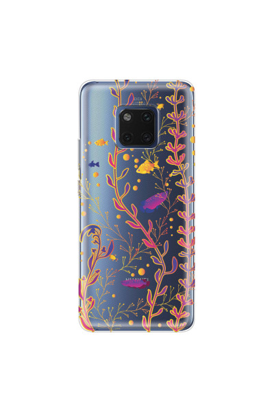 HUAWEI - Mate 20 Pro - Soft Clear Case - Clear Underwater World