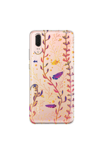 HUAWEI - P20 - Soft Clear Case - Clear Underwater World