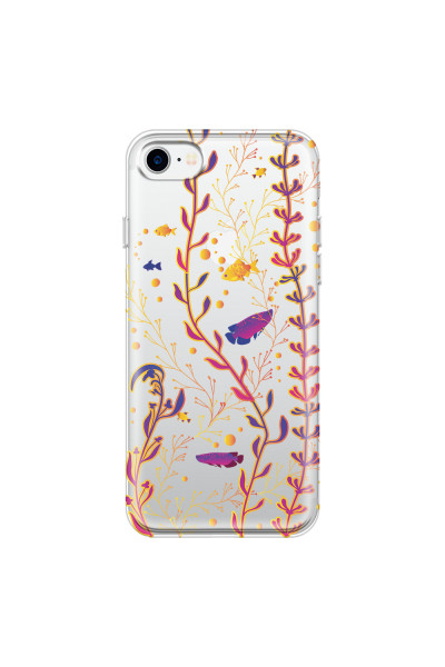 APPLE - iPhone 7 - Soft Clear Case - Clear Underwater World