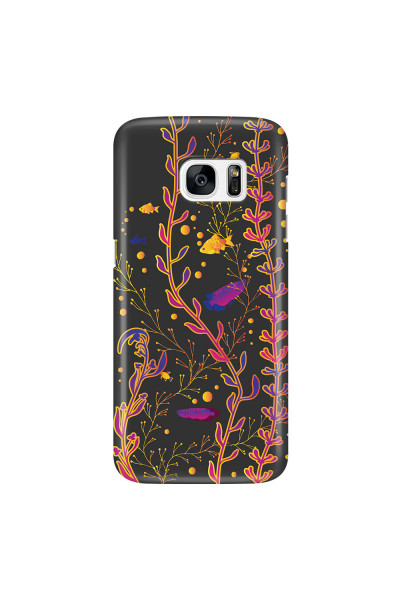 SAMSUNG - Galaxy S7 Edge - 3D Snap Case - Midnight Aquarium