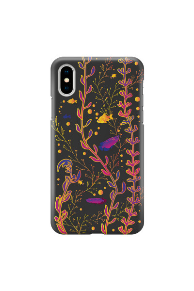 APPLE - iPhone X - 3D Snap Case - Midnight Aquarium