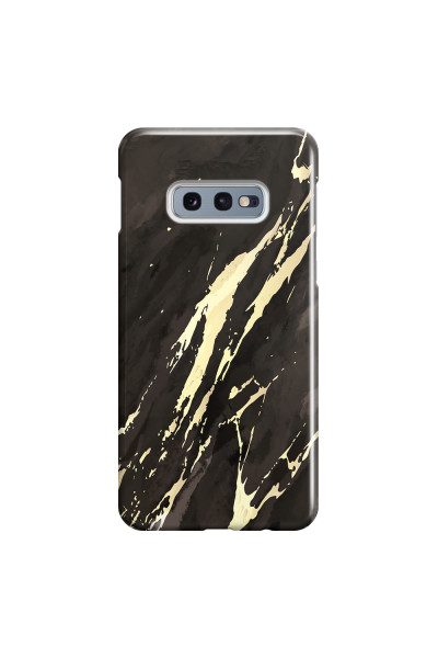 SAMSUNG - Galaxy S10e - 3D Snap Case - Marble Ivory Black