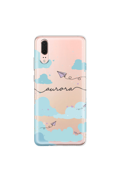 HUAWEI - P20 - Soft Clear Case - Up in the Clouds