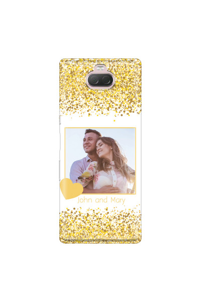 SONY - Sony 10 Plus - Soft Clear Case - Gold Memories