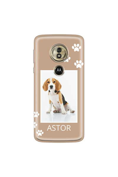 MOTOROLA by LENOVO - Moto G6 Play - Soft Clear Case - Puppy